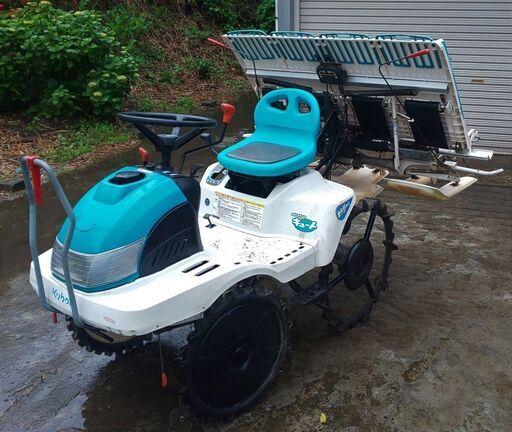 鹿児島発　クボタ　4条植え乗用田植機　JC-4　ノンクラッチシフト