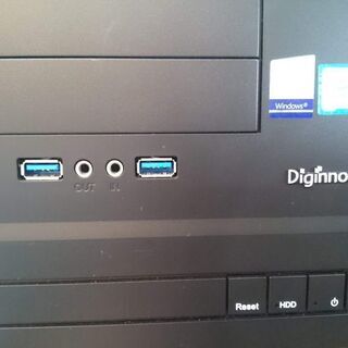 愛品倶楽部柏店】Diginnos ミニタワー型デスクトップPC 本体のみ 