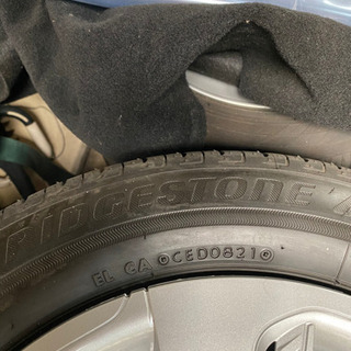 タイヤ　185/65r15ブリヂストン　エコピア　2021年製　新車外し