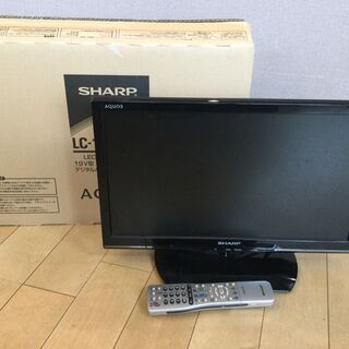 ★中古★シャープ　液晶カラーテレビ　LC-19K90（19インチ...