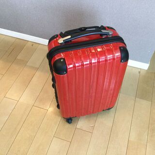 ★中古★スーツケース　赤（サイズ　34cmX32xcmX53cm...