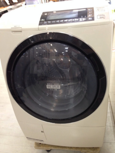 取りに来れる方限定！HITACHI（日立）の10.0kgのドラム洗濯機です！