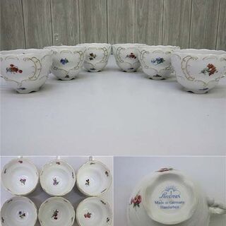 ss2426 リンドナー ベルサイユ ティーセット 22点セット 陶器 Lindner