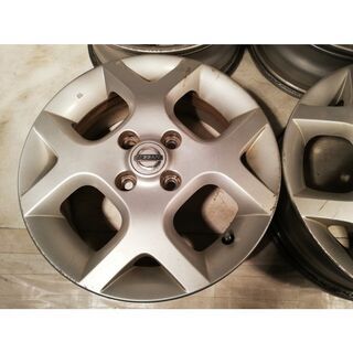 日産 15x5.5J キューブ Z11 純正 NISSAN 4-100 +50 4本 15インチ 