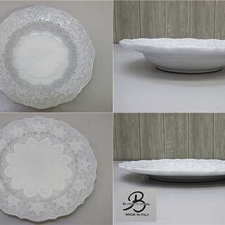 BLANC D'IVOIRE（ブランディボワール）プレート皿2枚 BLANCD'IVOIRE