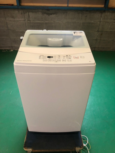 国内外の人気 ニトリ　6kg 全自動洗濯機　2019年製 洗濯機