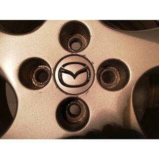 ★マツダ デミオ DBA-DY5W 純正 ホイール★  15x6J 4-100 OFF +45 ４本 アルミホイール     ～横浜市旭区 ズーラシア近く～