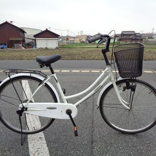 HI-ARMO 24インチ 婦人用自転車 白 （110）