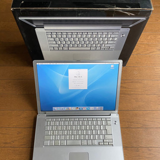 Apple PowerBook G4 15インチ メモリ増設　箱・付属品あり