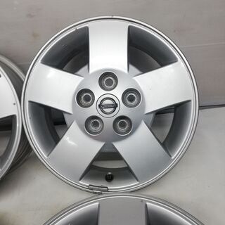 日産 15x5.5J 純正 NISSAN 5H -114.3 +45 ４本 15インチ   ～横浜市旭区 ズーラシア近く～