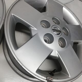 日産 15x5.5J 純正 NISSAN 5H -114.3 +45 ４本 15インチ   ～横浜市旭区 ズーラシア近く～