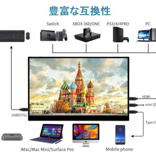 <値下げ中>　Vecele 13.3インチ　モバイルモニター