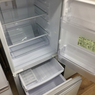 SHARP(シャープ)の2ドア冷蔵庫2016年製(SJー14E3-KW)です。【トレファク東大阪店】 - 東大阪市
