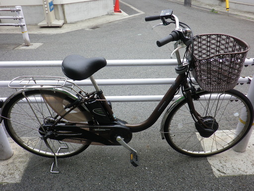 パナソニック製電動自転車　26インチ　ブラウン　8.9Ah　税込売価￥49,800
