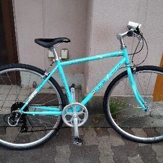 FORTINA FT7007 700cクロスバイク 7speed/スタイリッシュミント