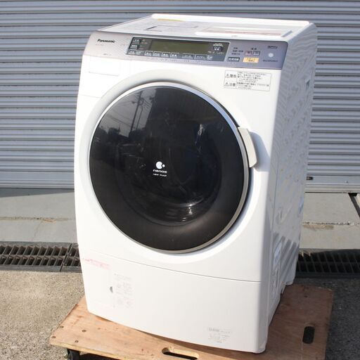 T027) パナソニック ドラム式洗濯乾燥機 NA-VX7200L 洗濯9kg 乾燥6kg 2013年製 左開きドラム式 洗濯機 Panasonic