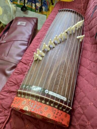 だれでも弾ける　高級　三尺琴　弾龍 Yahoo!オークション - 三尺琴 琴 だれでも弾ける 高級 弾龍 全長約90cm