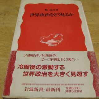 世界政治をどう見るか　鴨武彦　岩波新書