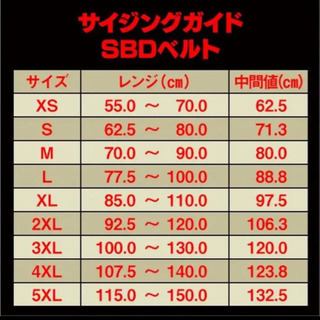 【ほぼ未使用品】SBDパワーベルト　Sサイズ 美品】SBDパワーベルト(サイズS)
