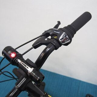 リアサス搭載 超肉厚ソフトサドル 折りたたみ自転車 変速付 THREE