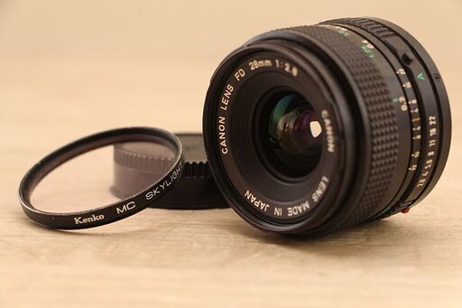 Canon New FD NFD 28mm f/2.8 MF Wide Angle Lens キヤノン 広角(P1170anxY)