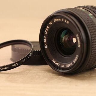 Canon New FD NFD 28mm f/2.8 MF Wide Angle Lens キヤノン 広角(P1170anxY)
