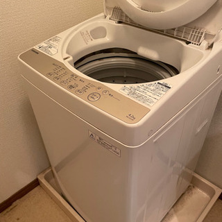 東芝電気洗濯機　洗濯機