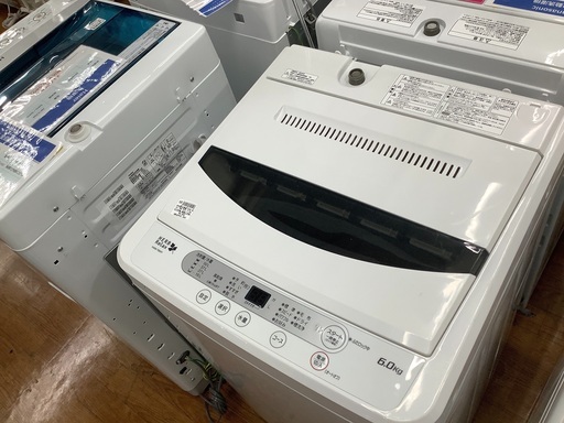 洗濯機 ヤマダ電気製 2016年製 6.0kg