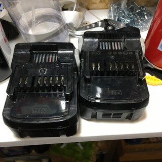 その他 日立ハイコーキ18V 6Ahバッテリー2個 急速充電器