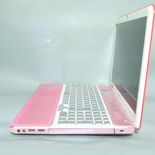 1台限定 送料無料 新品SSD搭載 ピンク色 ノートパソコン 中古良品