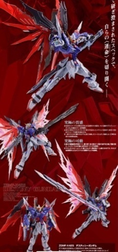 METAL BUILD デスティニーガンダム SOUL RED Ver 