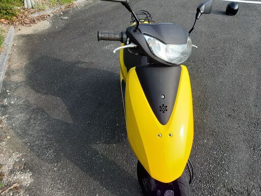ホンダ DIO(ディオ)AF68 イエローカウル交換 グリップヒータ付き