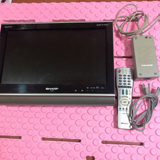 【交渉中】テレビ　16型　SHARP AQUOS