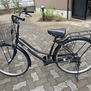 【ネット決済】※まなみ様※自転車(ママチャリ)黒　お譲りします