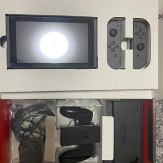 Switch 本体 部品全部有り グレー