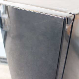 T360) 東芝 ノンフロン冷凍冷蔵庫 GR-M15BS(K) 153L 2018年製 2ドア 右開き 耐熱100度テーブルボード ガラス棚 ブラック TOSHIBA 冷蔵庫 - 横浜市