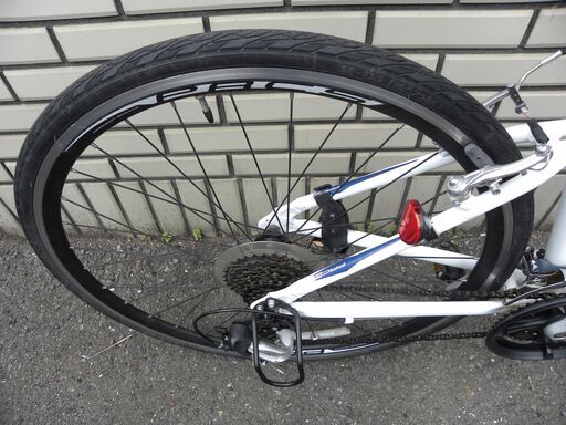 クロスバイク 700C】PRECISION Sports プレシジョン 白 ホワイト