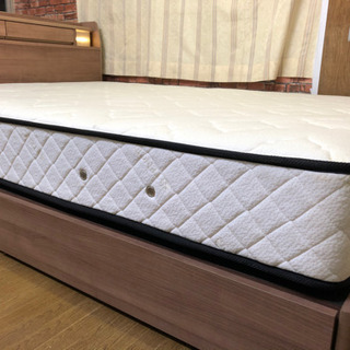 送料無料】ダブルサイズベッド マットレス セット