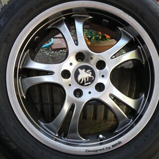 weds クレンツェ　ケルベロス　Cerberus　225/60R17 7JJ +35 5穴 PCD:114.3 ハブ径：約71mm VALLEYSTONE