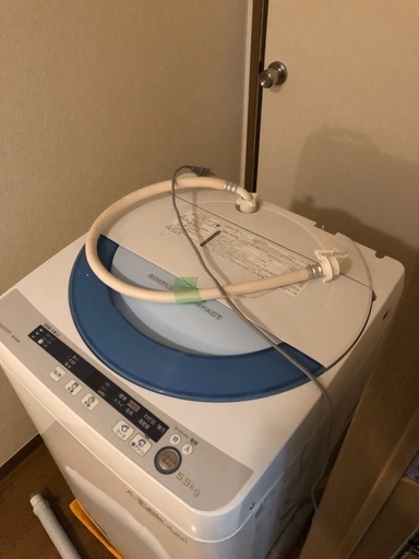 【受け渡し予定者決定】SHARP 全自動洗濯機　ES-GE55P-A