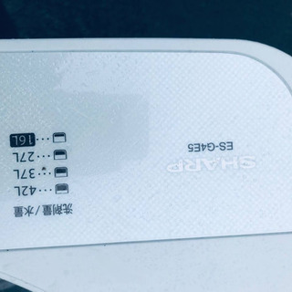 ①✨2018年製✨818番 SHARP✨全自動電気洗濯機✨ES-G4E5‼️