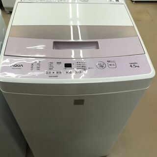 【店頭販売】アクア 洗濯機 AQW-S4E4 2018年製 中古...