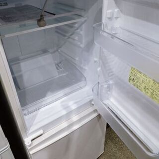 シャープ冷蔵庫2020年式 SJ-D14F-W 137L