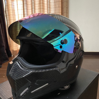 【商談中】シンプソン風カーボンヘルメット Mサイズ 商談中】シンプソン風カーボンヘルメット Mサイズ