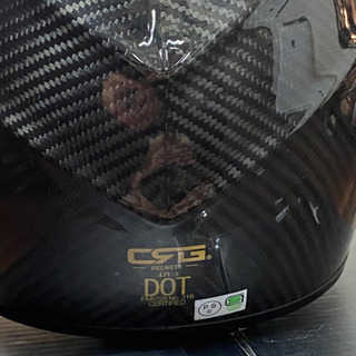 商談中】シンプソン風カーボンヘルメット Mサイズ