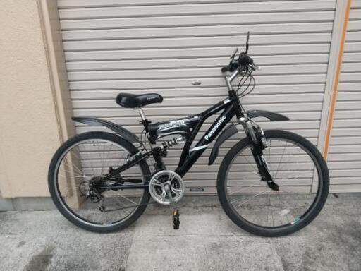 自転車店にて点検済み　美品　26インチ　パナソニック　マウンテンバイク