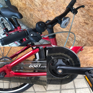 ASAHI アサヒ PRECISION ei 18インチ レッド KID'S 子供バイク