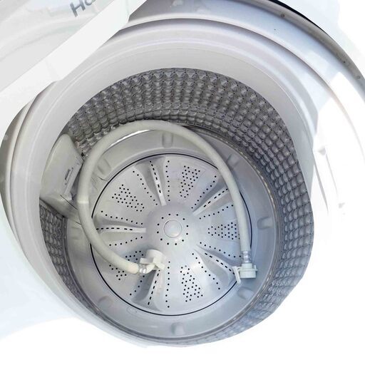 エリア限定 送料・設置無料✨2019年製✨中古✨ハイアール 4.5kg✨洗濯機✨お急ぎコース10分✨しわケア脱水✨チェッカードタンク槽【JW-C45D】