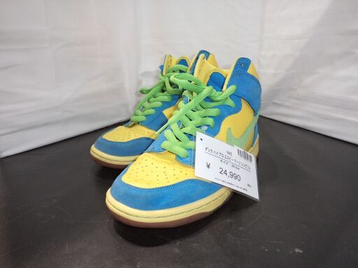 【愛品倶楽部柏店】NIKE DUNK HIGH PRO SB MARGE SIMPSON ナイキ エスビー ダンクハイ マージ シンプソン 305050-731【問合わせ番号：107-045005 002】柏市周辺（柏、松戸、流山、我孫子）出張買取 持込買取 引越し 処分 不要 生前整理 遺品整理 ご相談を！【店舗同時販売中】