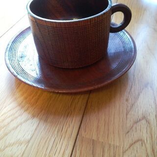 木製コーヒーカップ